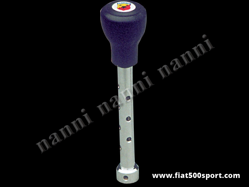 Art. 0041B - Fiat 500 Fiat 126 Abarth speed change lever with black color ballgrip. - Fiat 500 Fiat 126 Abarth speed change lever with black color ballgrip.
