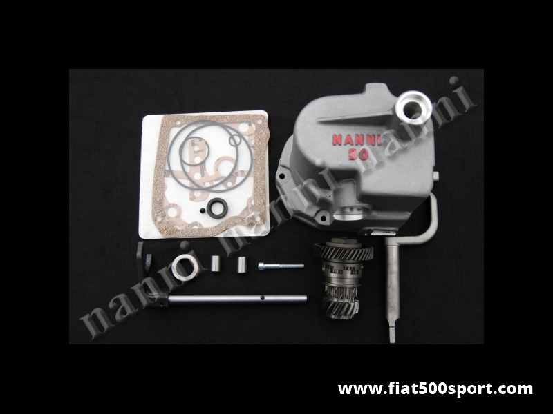 Art. 0110A - Fiat 500 gearbox kit 5 speed with gaskets. - Fiat 500 gearbox kit 5 speed with gaskets.
