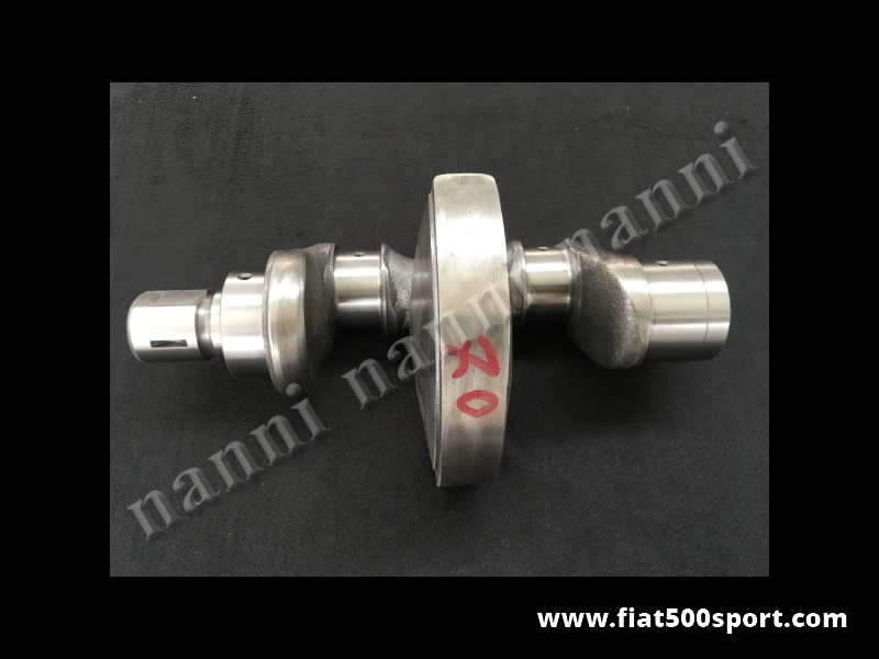 Art. 0289 - Crankshaft Fiat 500 Fiat 126 Abarth 595 SS forged and balanced, coppery same the original, steel made, with 70 mm. stroke. - Crankshaft Fiat 500 Fiat 126 Abarth 595 SS forged and balanced, coppery same the original, steel made, with 70 mm. stroke.
