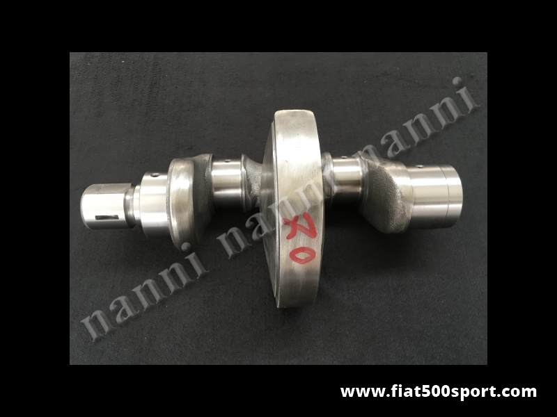 Crankshaft Fiat 500 Fiat 126 forged and balanced, steel made, with 70 mm.  stroke.