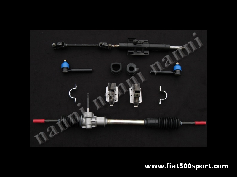 Complete kit to apply the steering box Fiat 126 over Fiat 500 F L R.